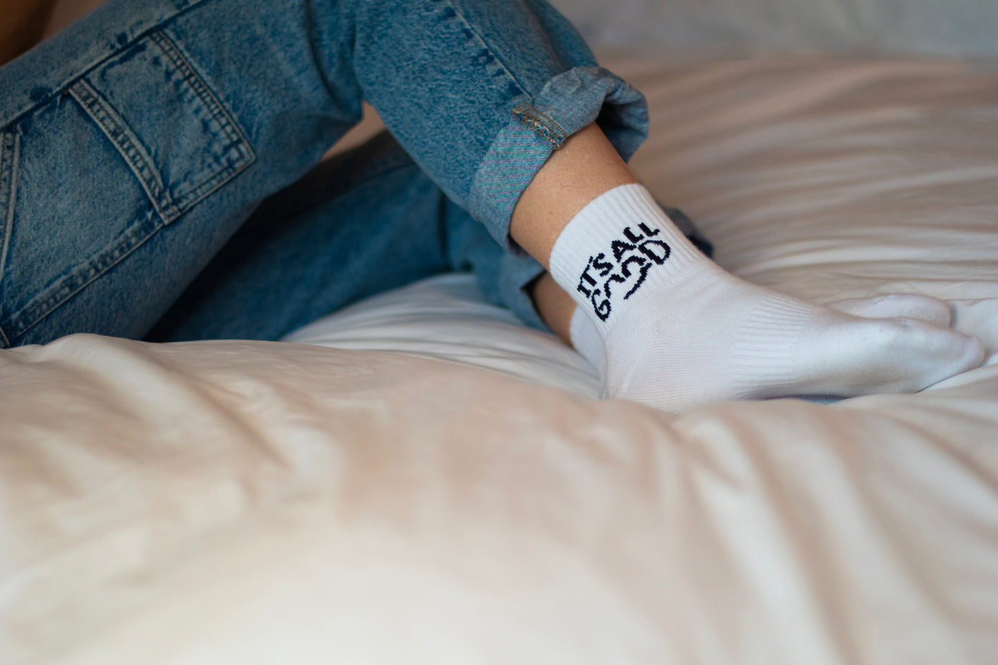 Branded Crew Socks